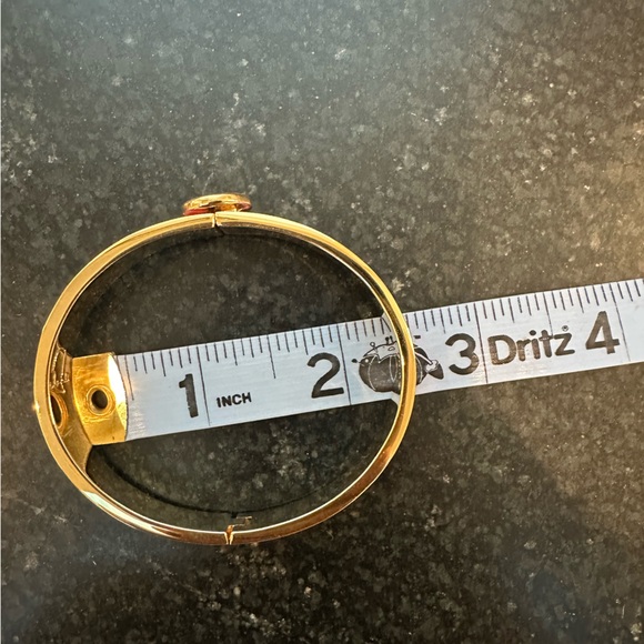 Augusta National Masters gold and pink bangle bracelet - Picture 11 of 11